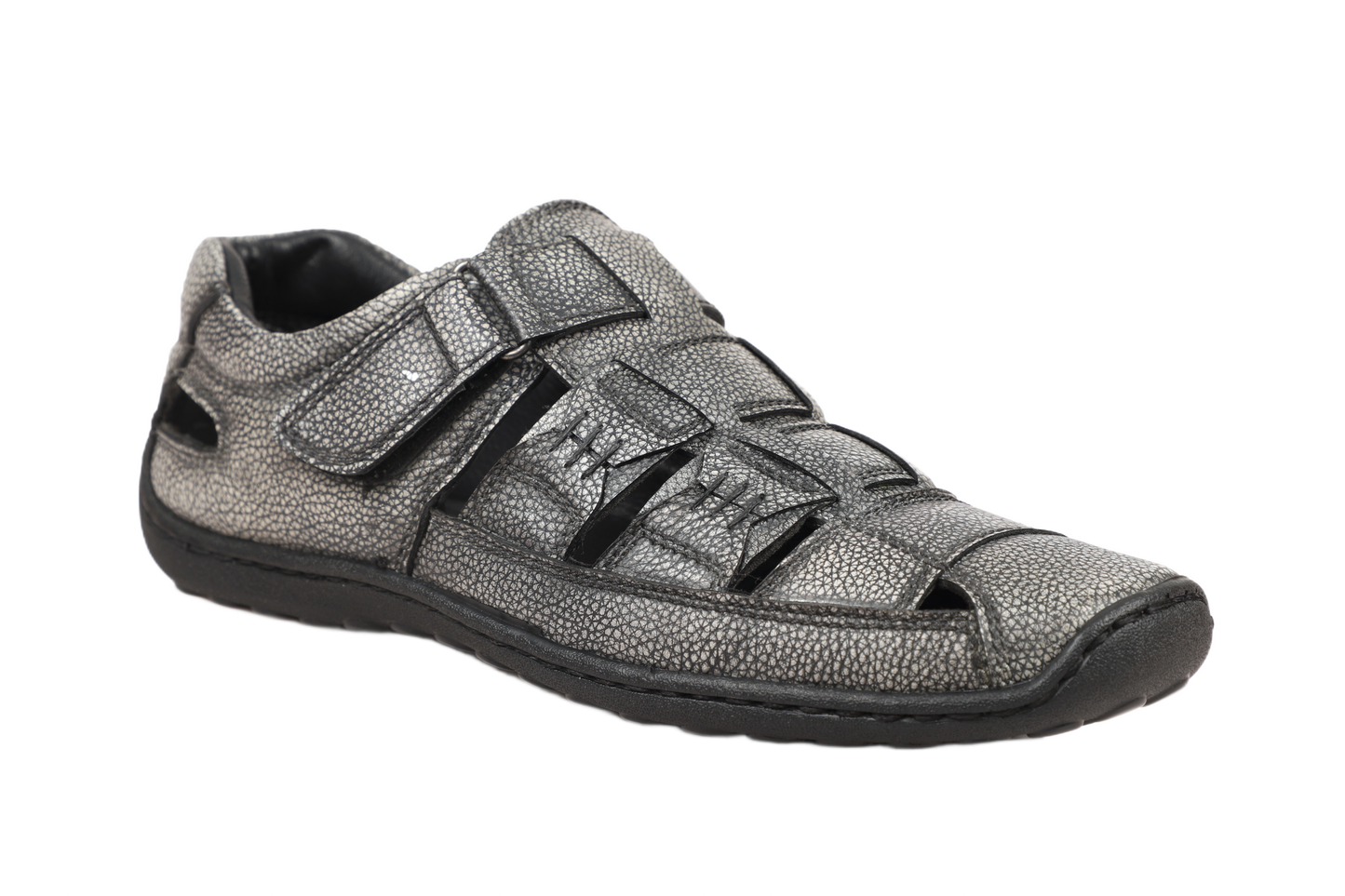 Trotter 01263 Roman sandal Grey Milled