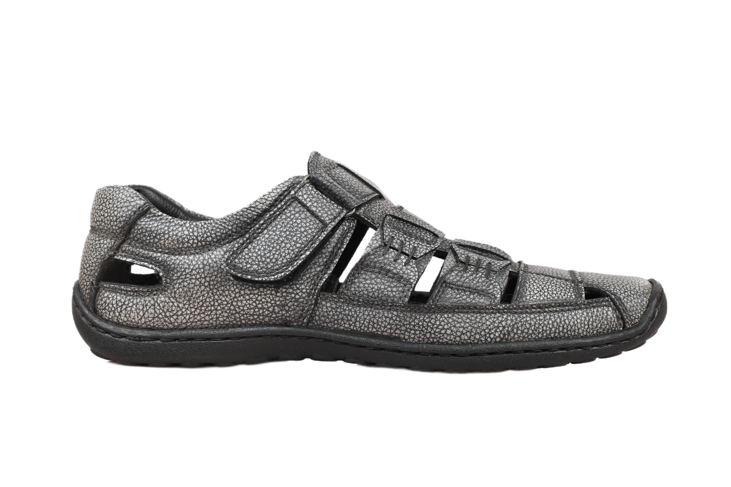 Trotter 01263 Roman sandal Grey Milled