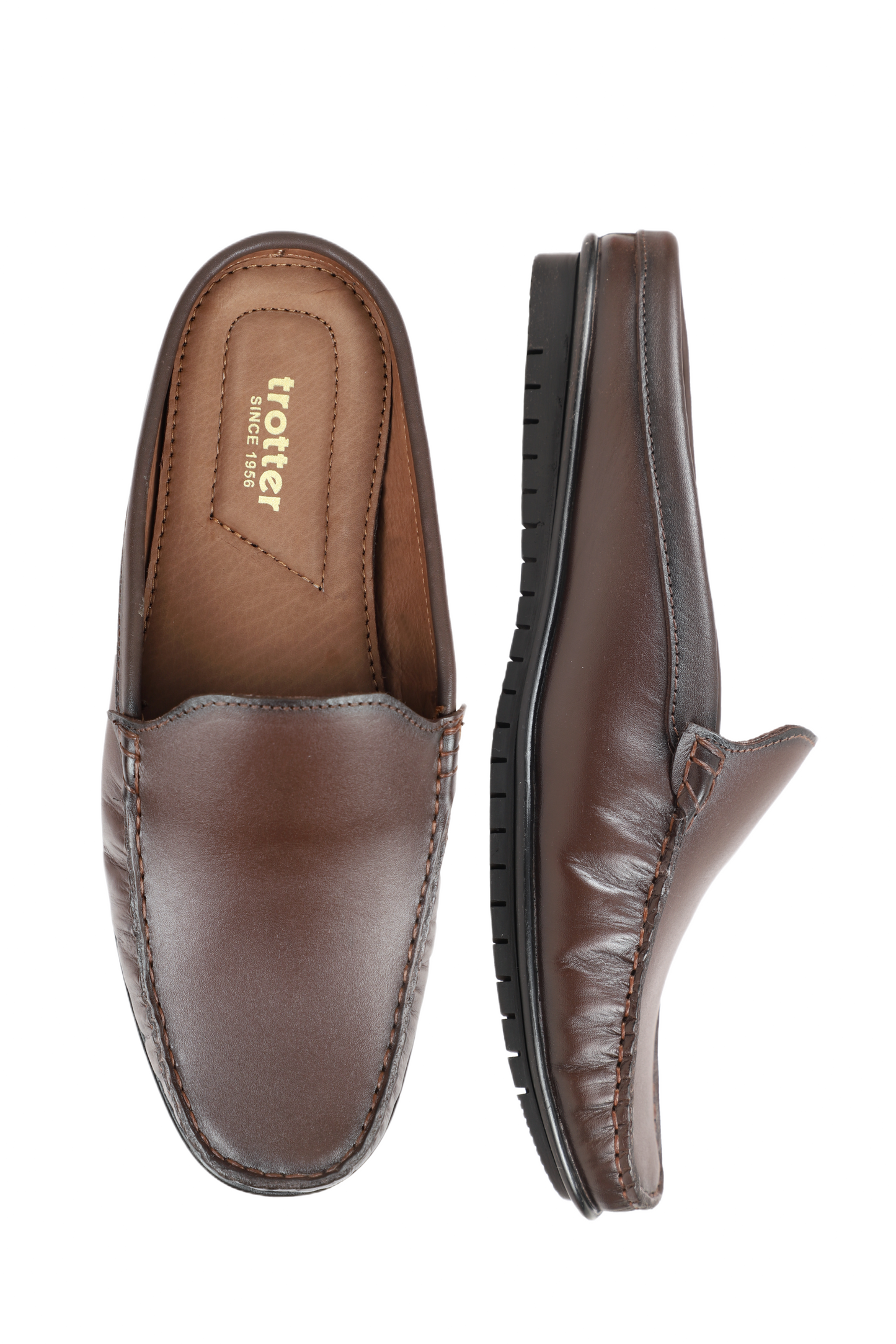 Trotter 1402 Mule sandal Brown