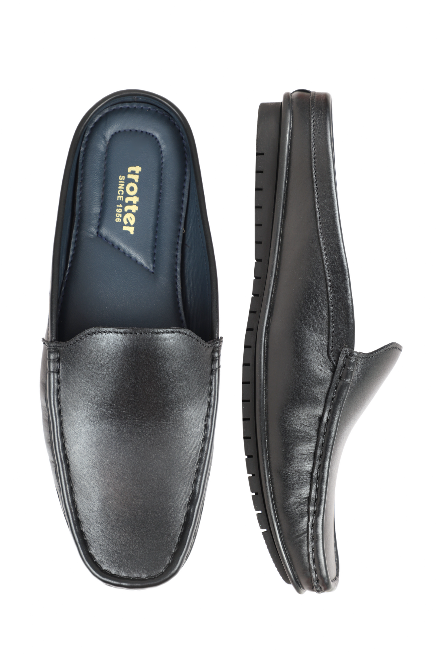 Trotter 1402 Mule sandal Black