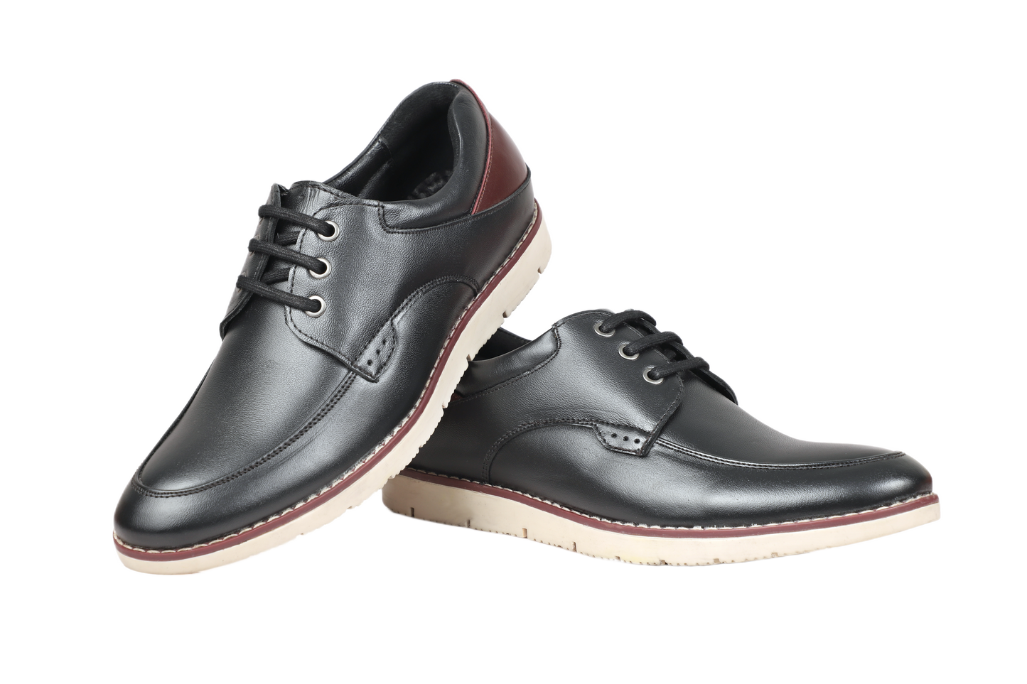 Tycoon 1001 Black Lace up casuals