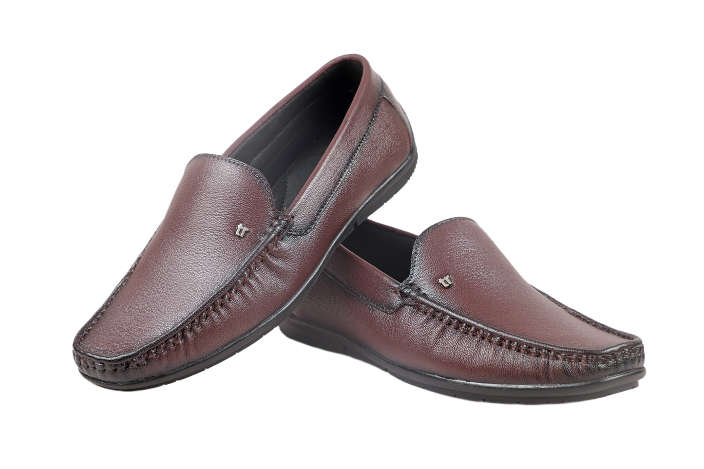 Trotter 1702 Cherry Slip On Casuals