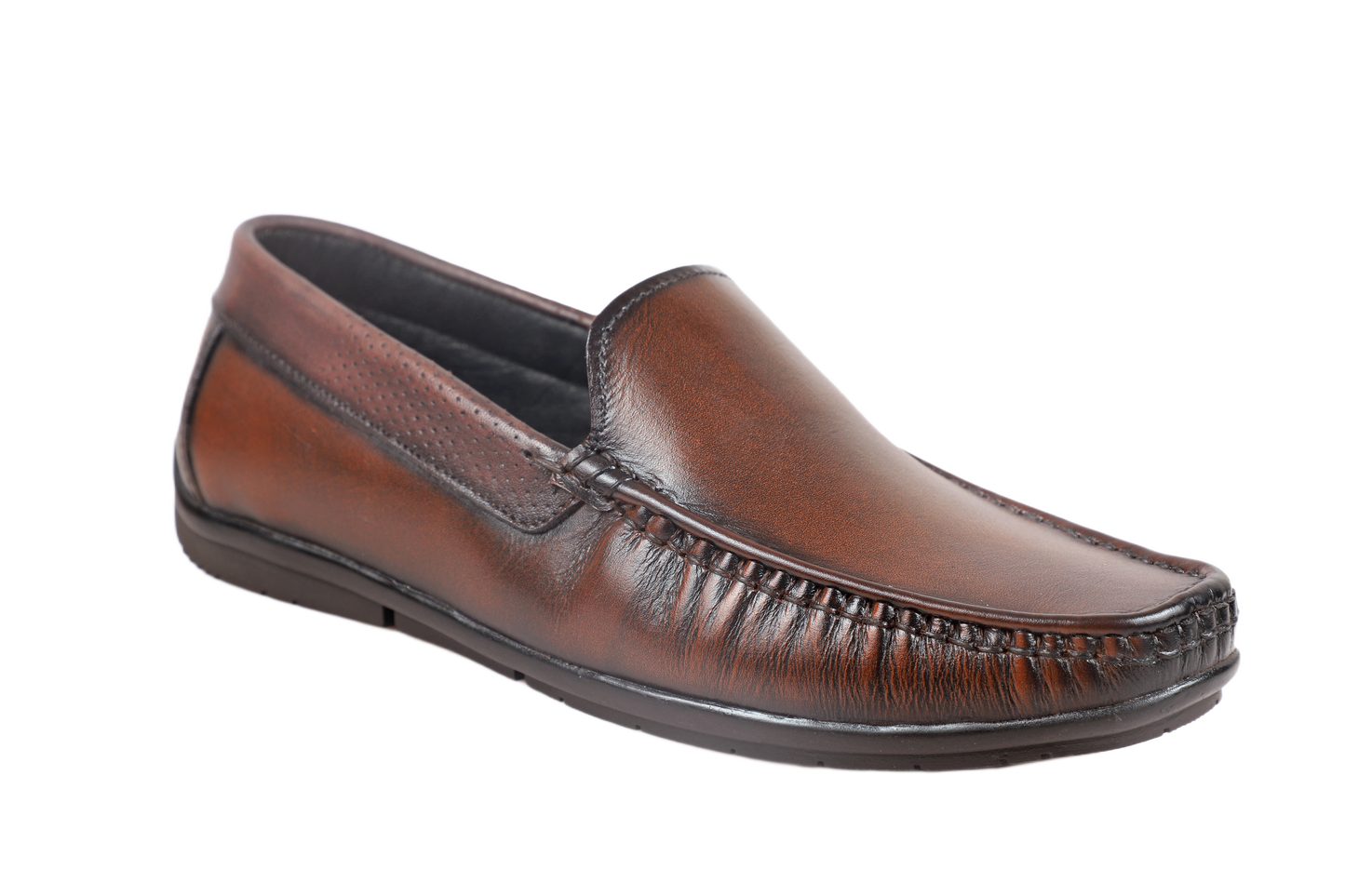 Trotter 1702 Brown Slip-on casuals