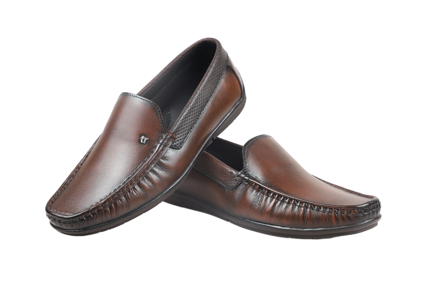 Trotter 1702 Brown Slip-on casuals