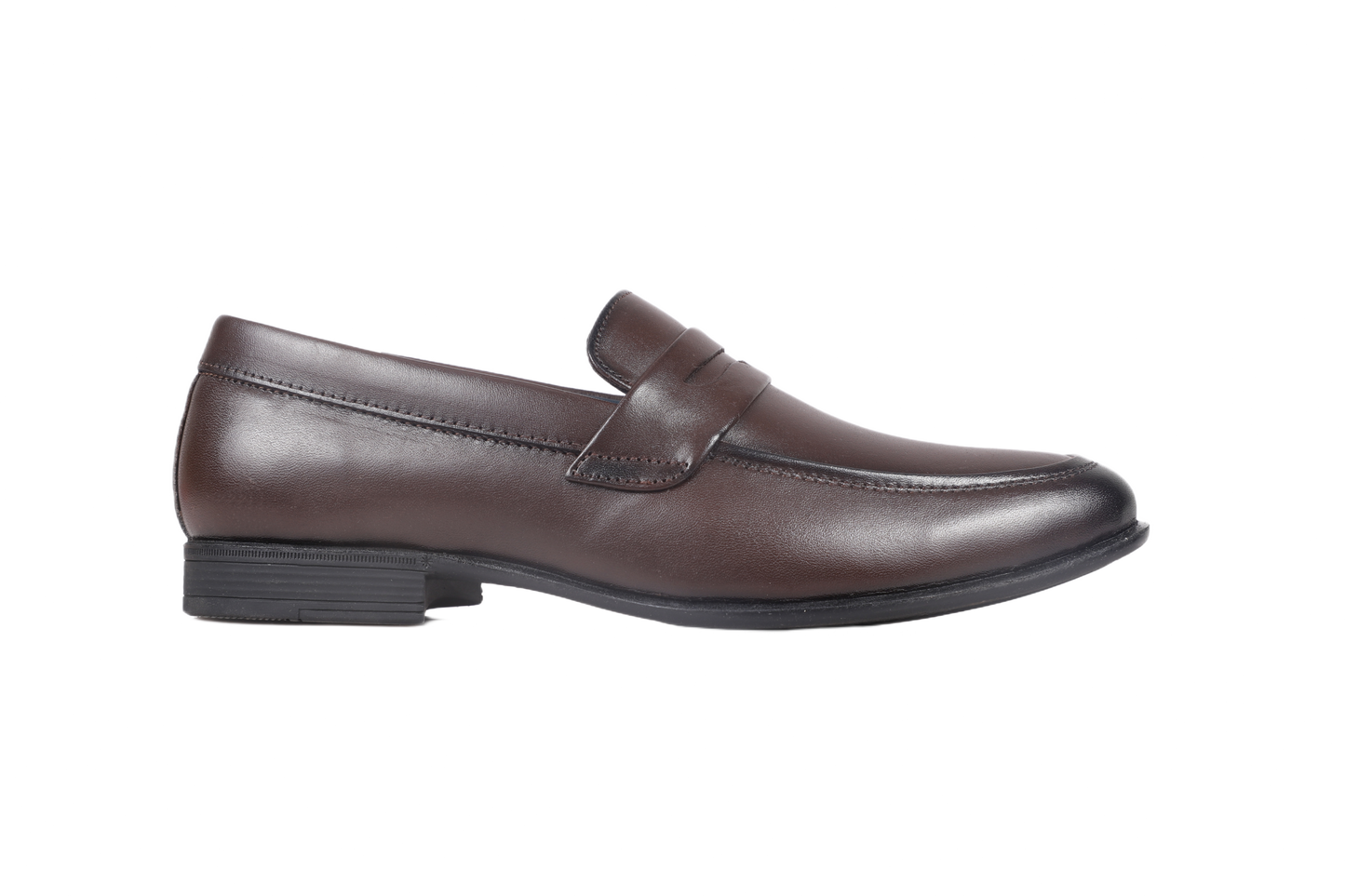 Trotter 2603 Brown Slip on Penny formal loafers