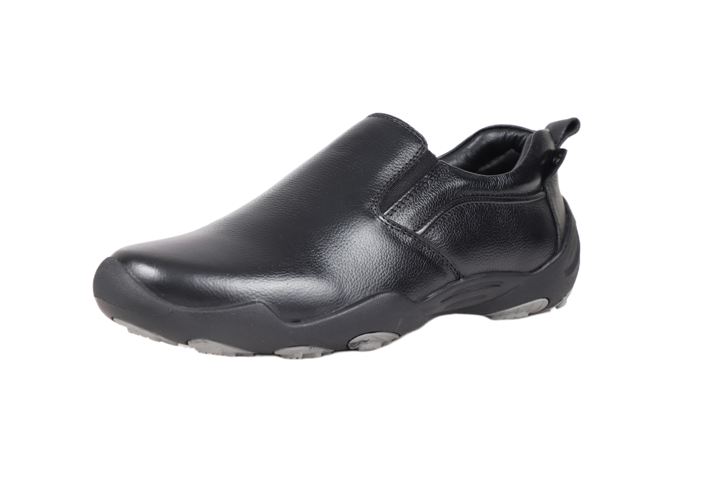 Trotter 3690 Black Slip-ons all day casuals