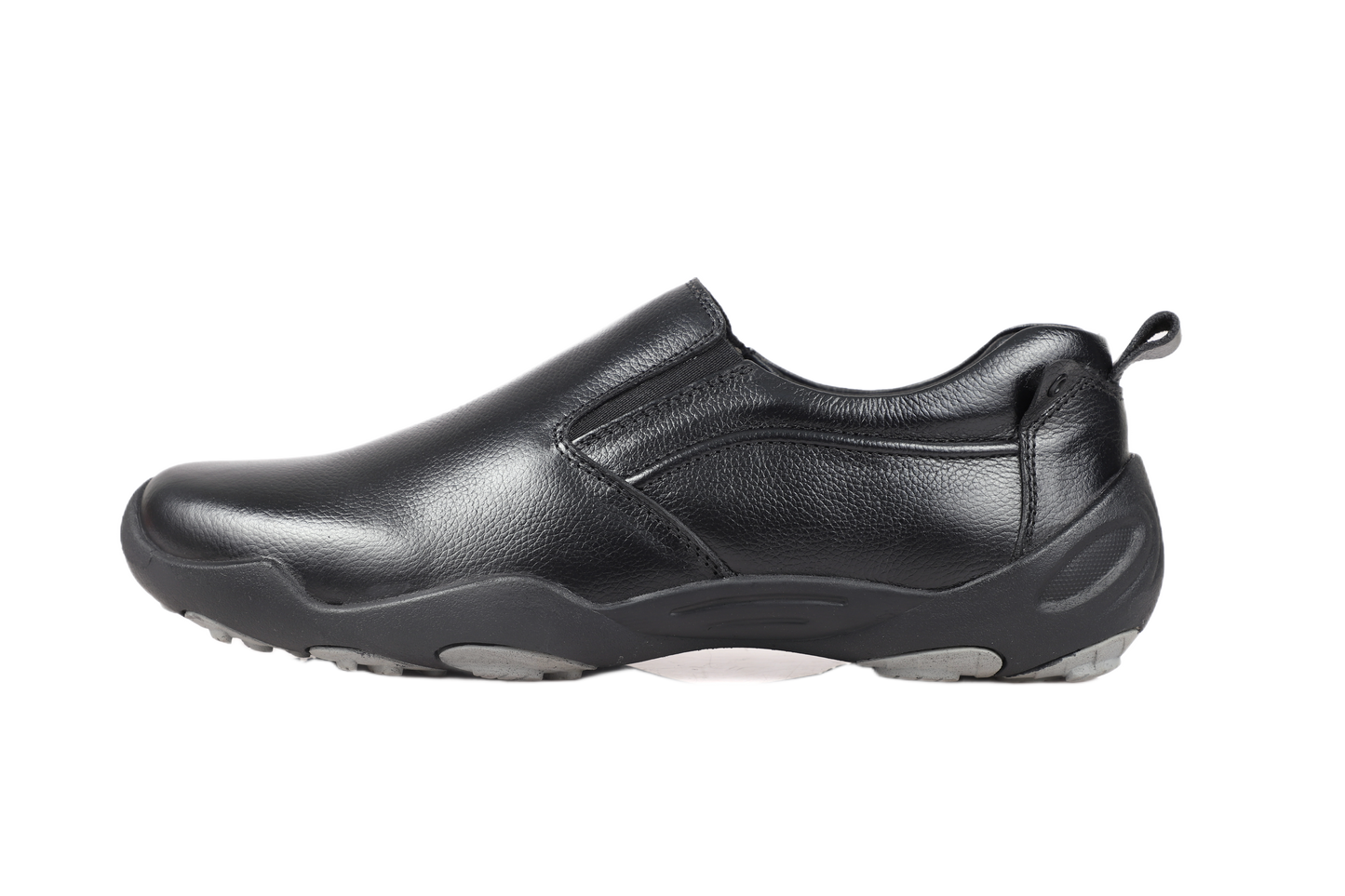 Trotter 3690 Black Slip-ons all day casuals