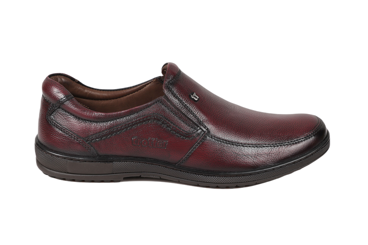 Trotter 6511 Casual Moccasins Cherry