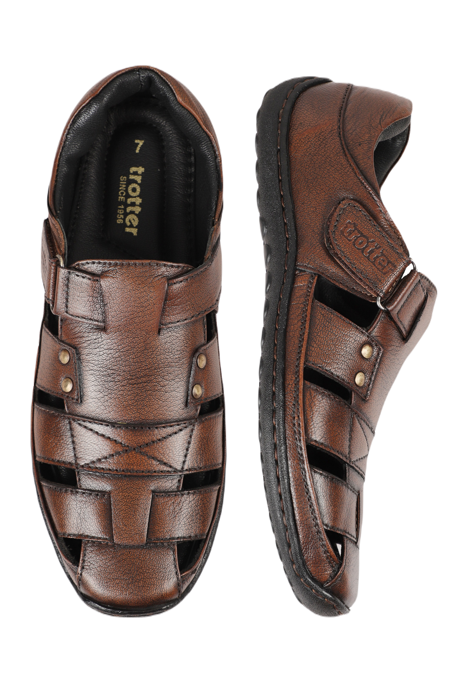 Trotter 01236 Roman sandal Sapodilla