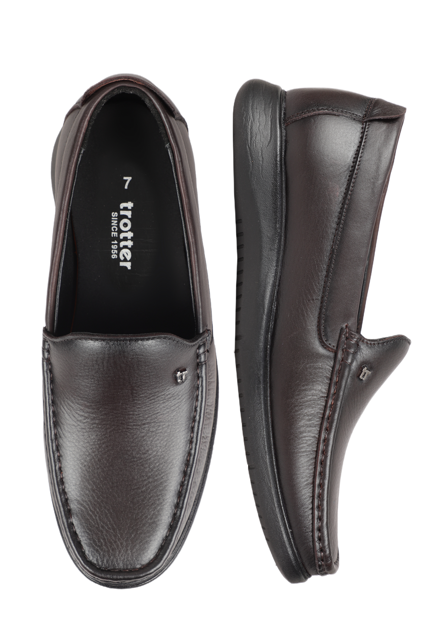 Trotter 4601 Brown Slip on (Super Lightweight)