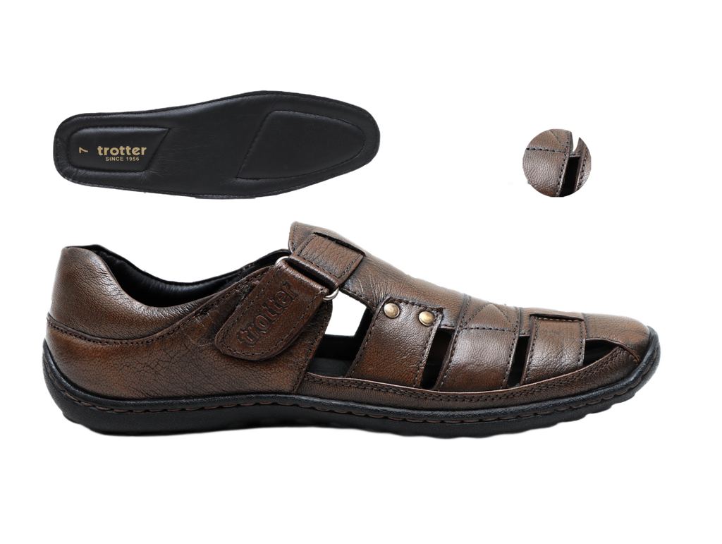 Trotter 01236 Roman sandal Sapodilla