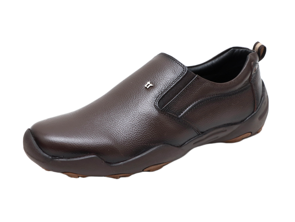 Trotter 3690 Brown Slip-ons all day casuals