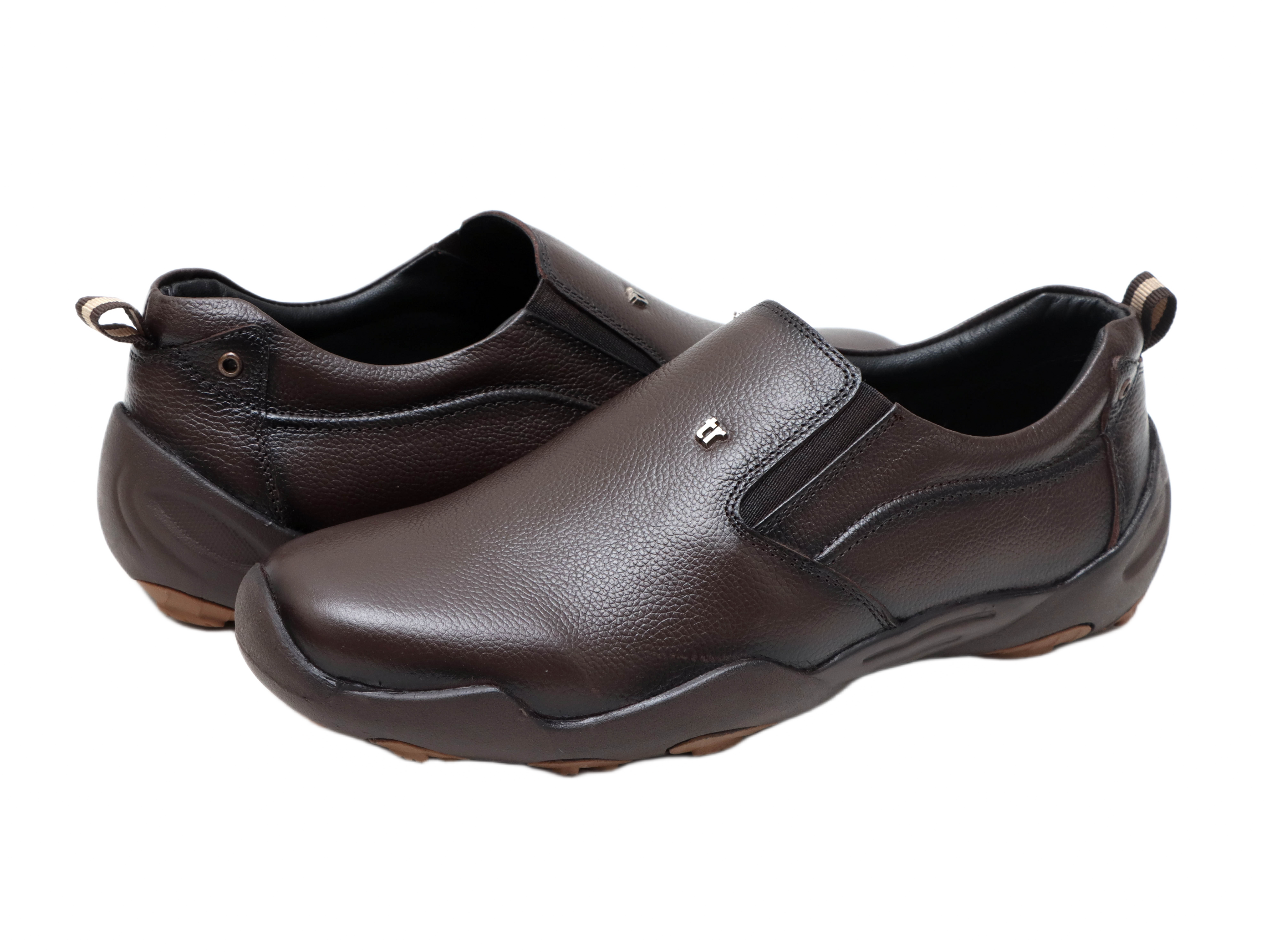 Trotter 3690 Brown Slip-ons all day casuals