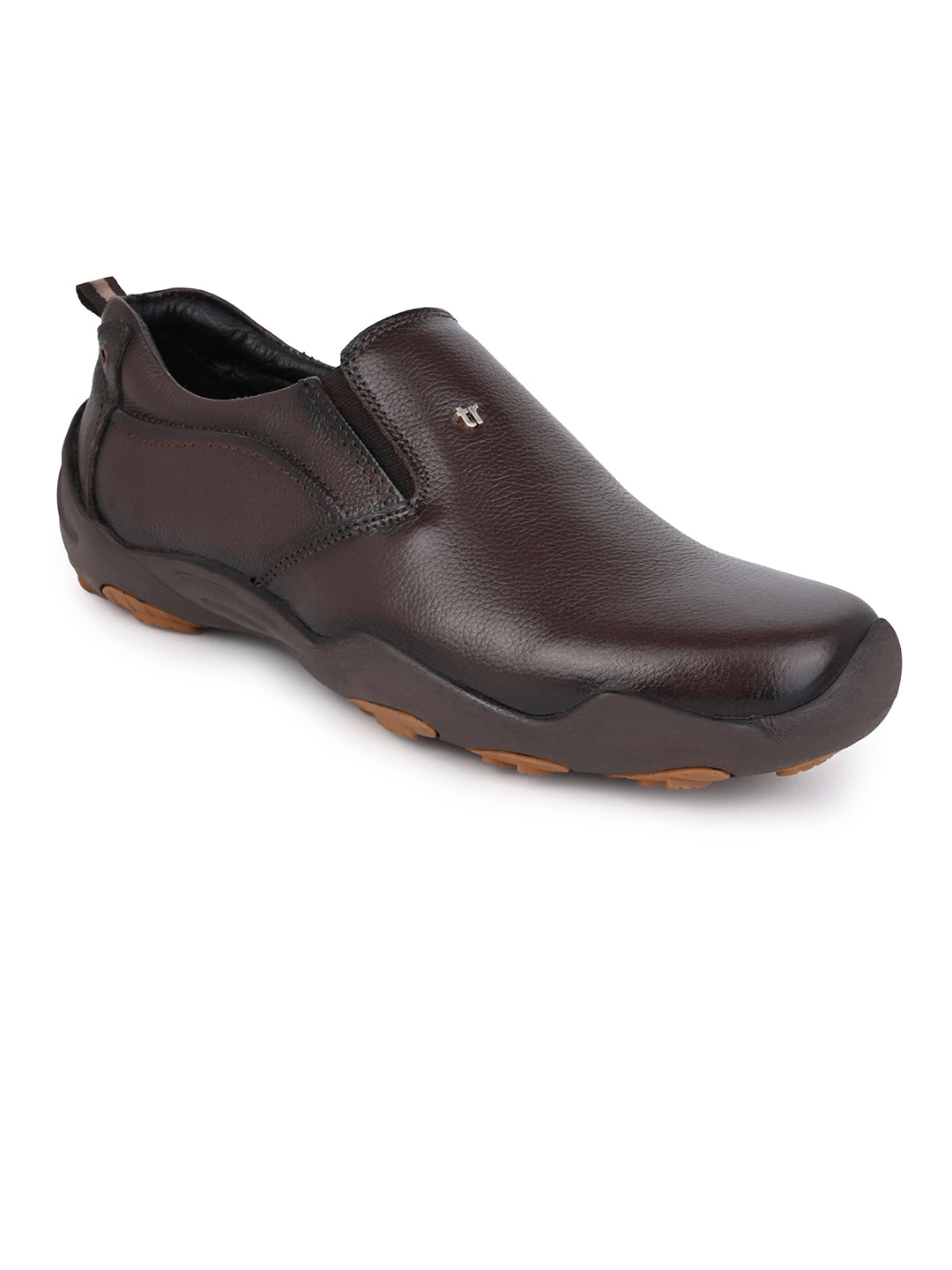 Trotter 3690 Brown Slip-ons all day casuals
