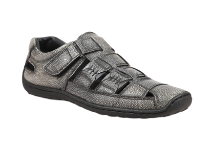 Trotter 01263 Roman sandal Grey Milled