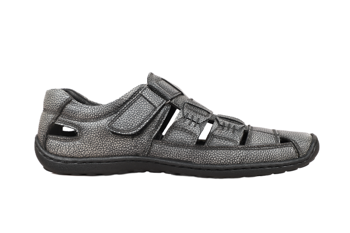 Trotter 01263 Roman sandal Grey Milled