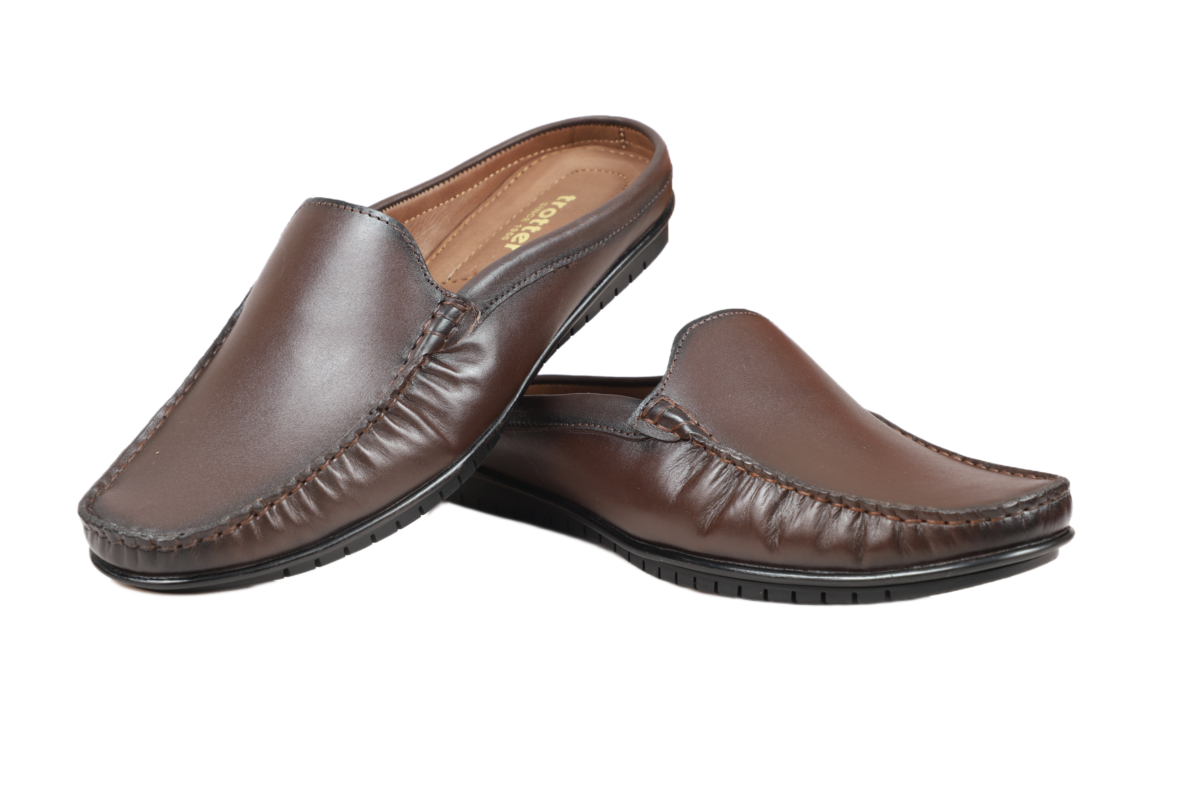Trotter 1403 Mule sandal Brown