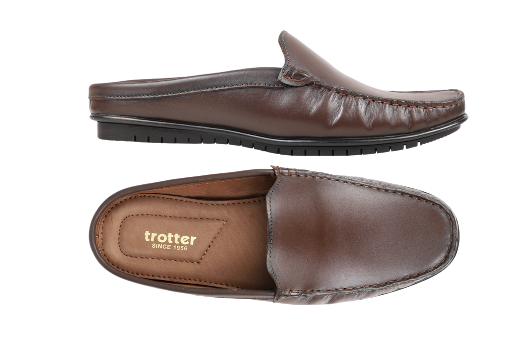 Trotter 1403 Mule sandal Brown