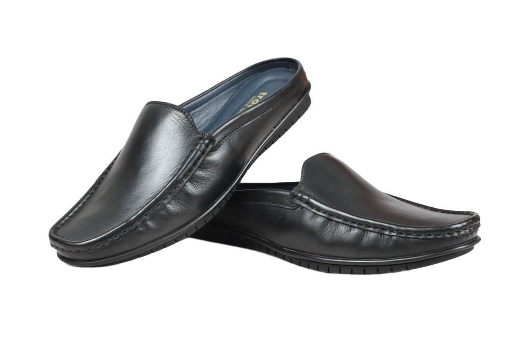 Trotter 1403 Mule sandal Black
