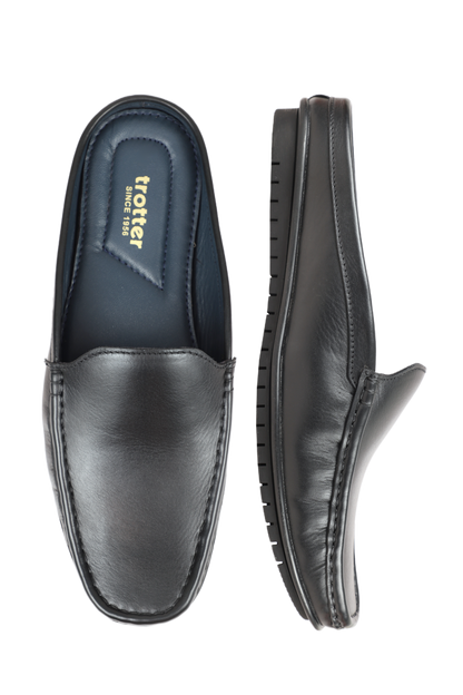 Trotter 1402 Mule sandal Black