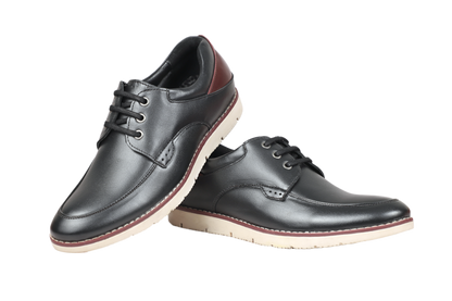 Tycoon 1001 Black Lace up casuals