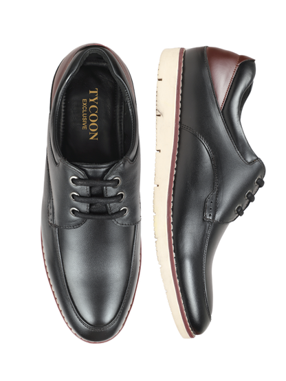 Tycoon 1001 Black Lace up casuals