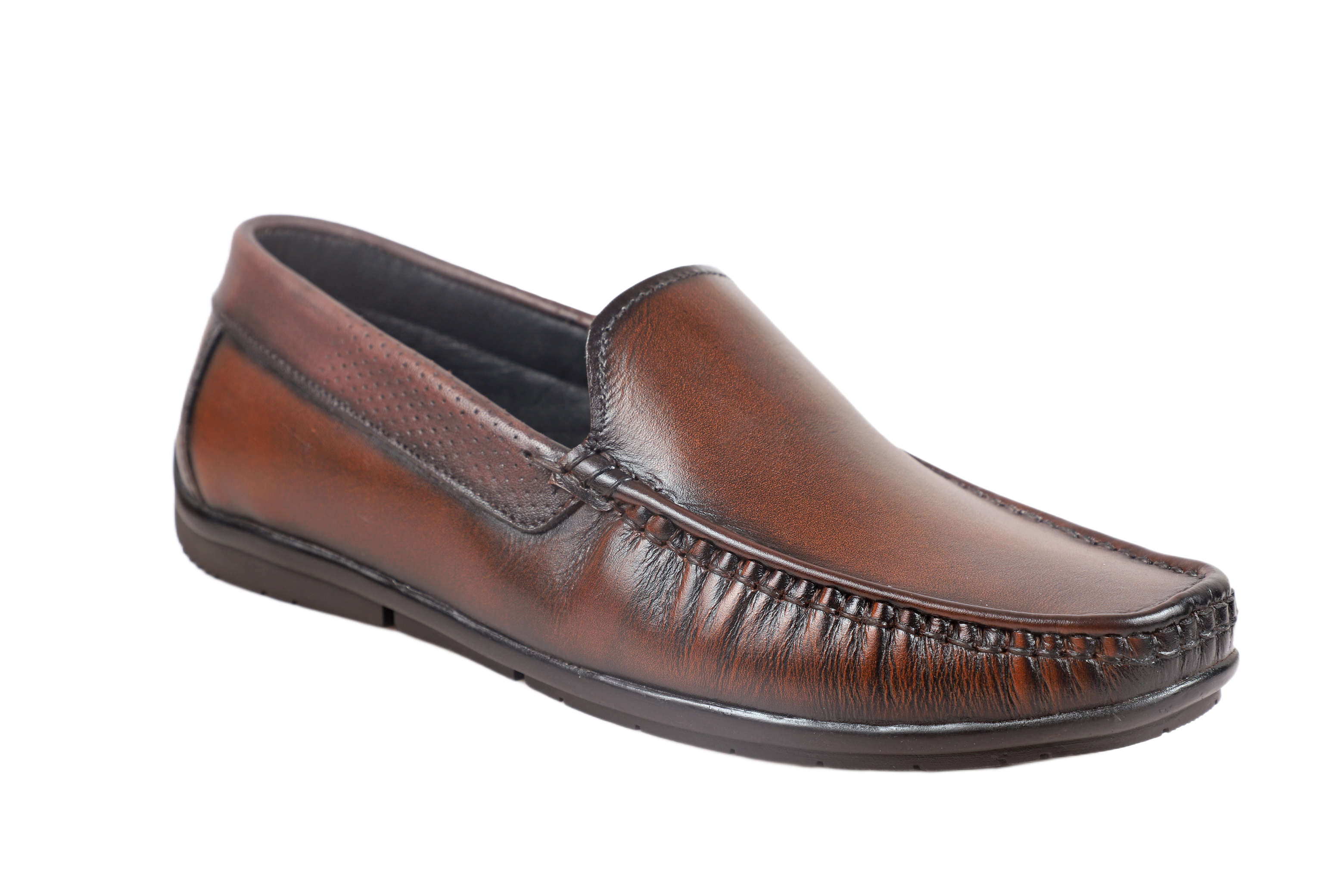 Trotter 1702 Brown Slip-on casuals