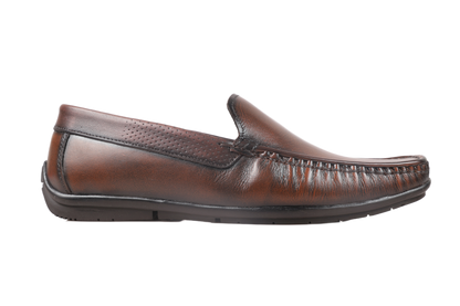 Trotter 1702 Brown Slip-on casuals