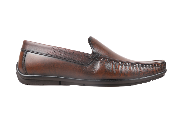 Trotter 1702 Brown Slip-on casuals