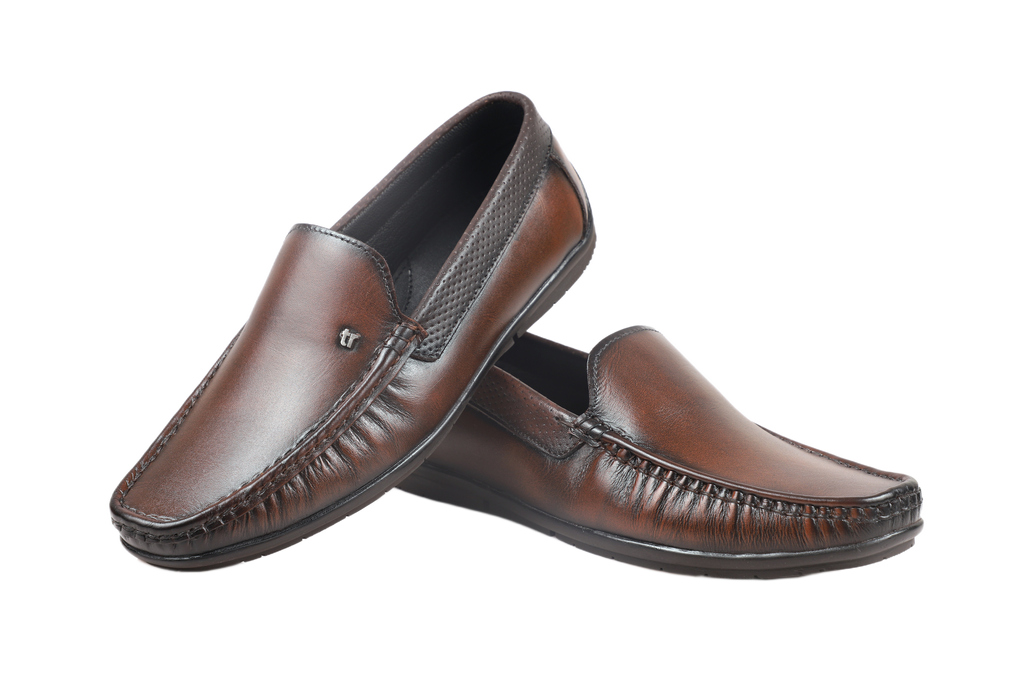 Trotter 1702 Brown Slip-on casuals