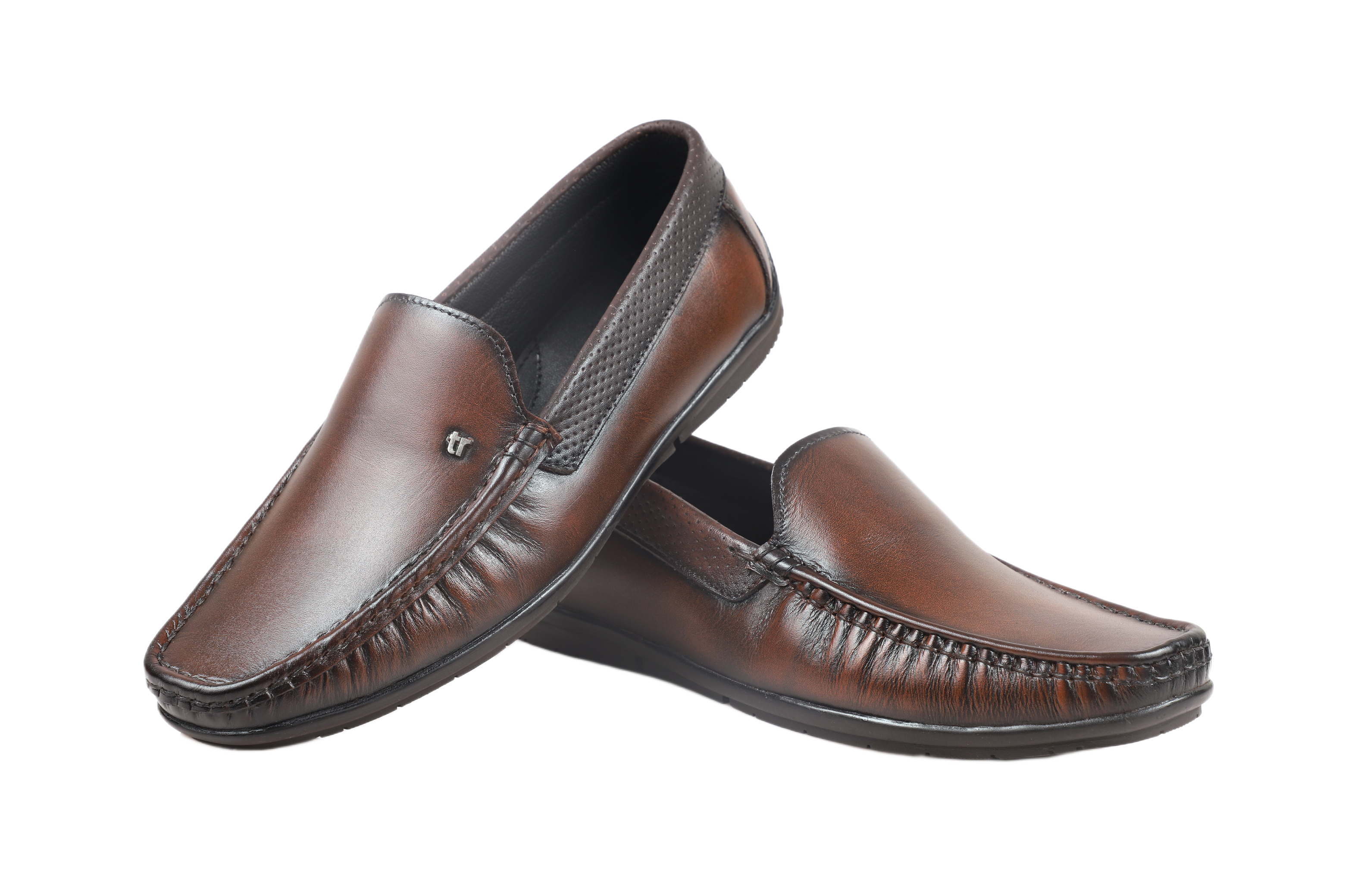Trotter 1702 Brown Slip-on casuals