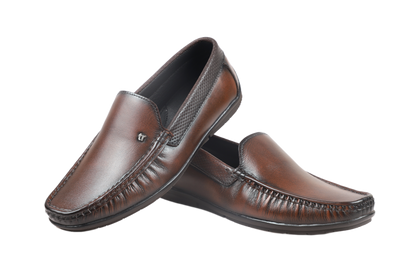 Trotter 1702 Brown Slip-on casuals