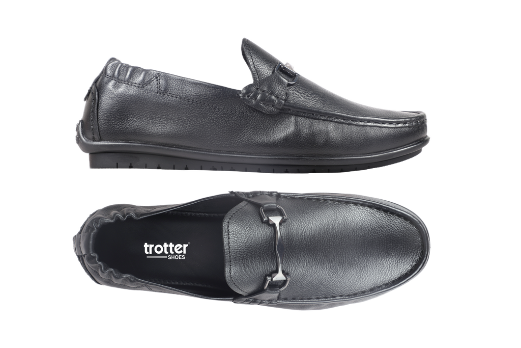Trotter 1114 Black Slip-on