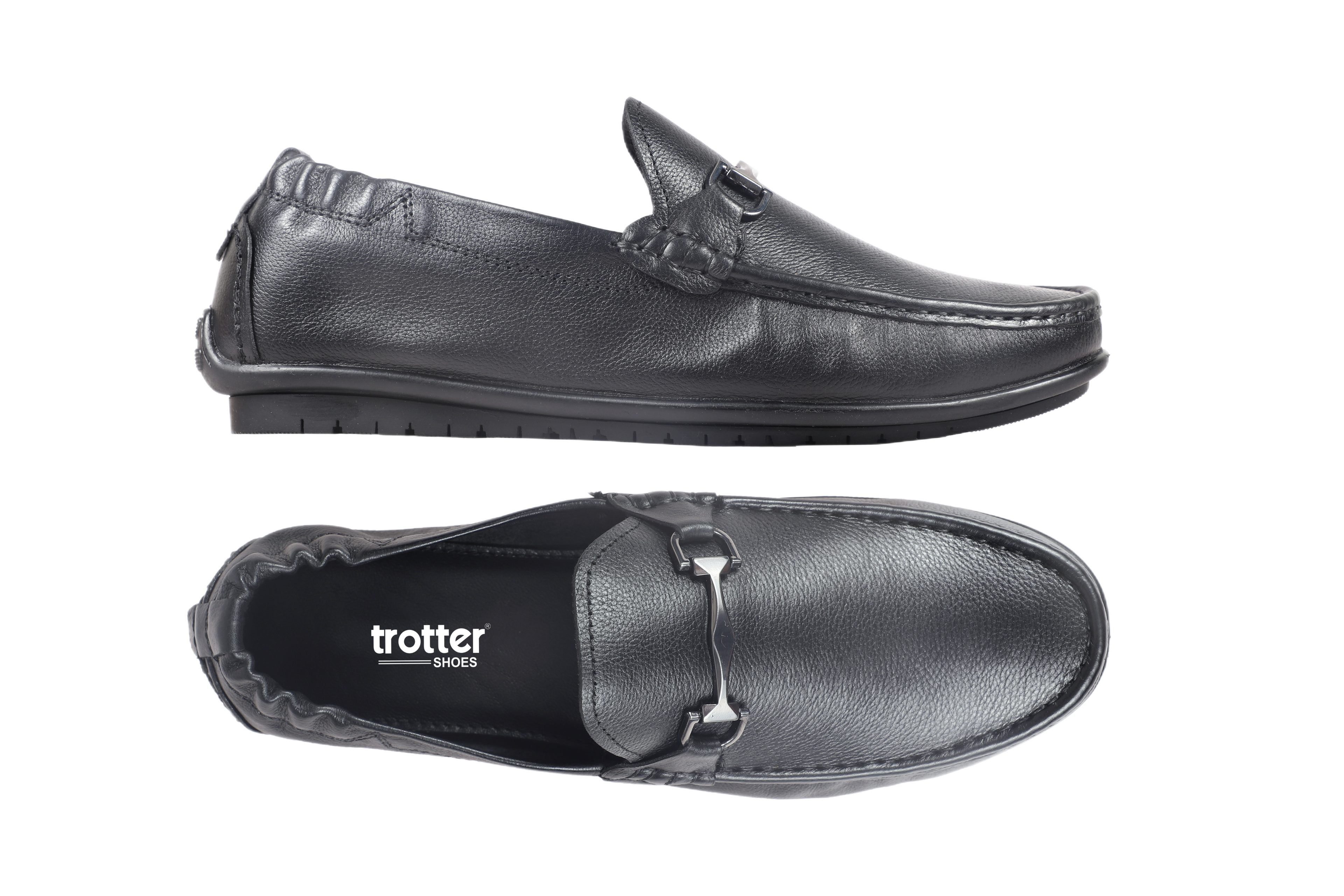 Trotter 1114 Black Slip-on