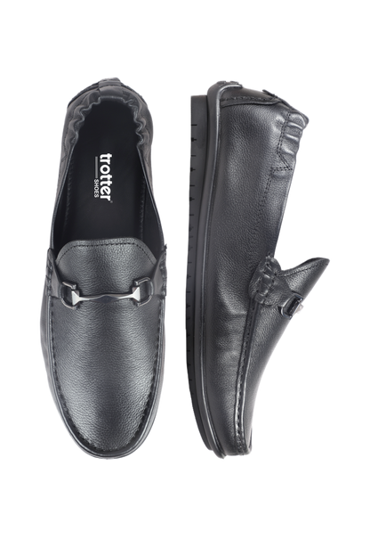 Trotter 1511 black sabrina Slip-on Elastic Collar