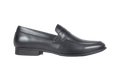 Trotter 2603 Black Slip on Penny formal loafers