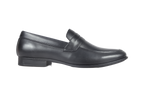 Trotter 2603 Black Slip on Penny formal loafers