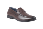 Trotter 2603 Brown Slip on Penny formal loafers