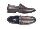 Trotter 2603 Brown Slip on Penny formal loafers