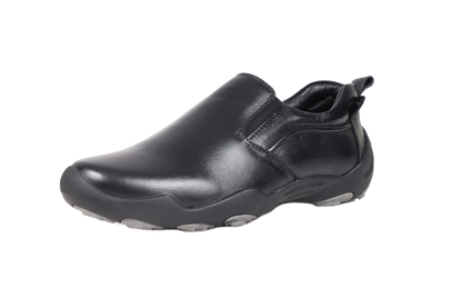 Trotter 3690 Black Slip-ons all day casuals