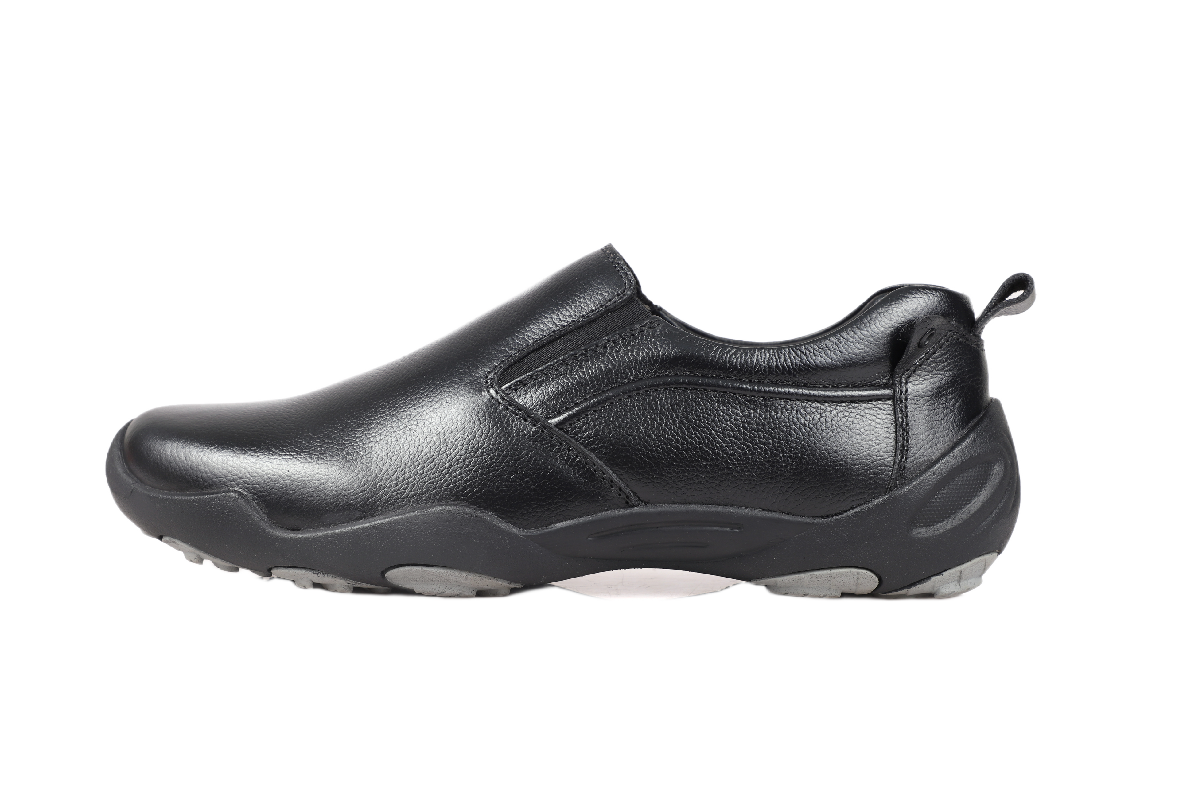 Trotter 3690 Black Slip-ons all day casuals