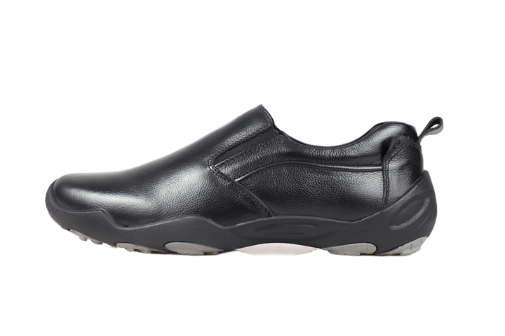Trotter 3690 Black Slip-ons all day casuals