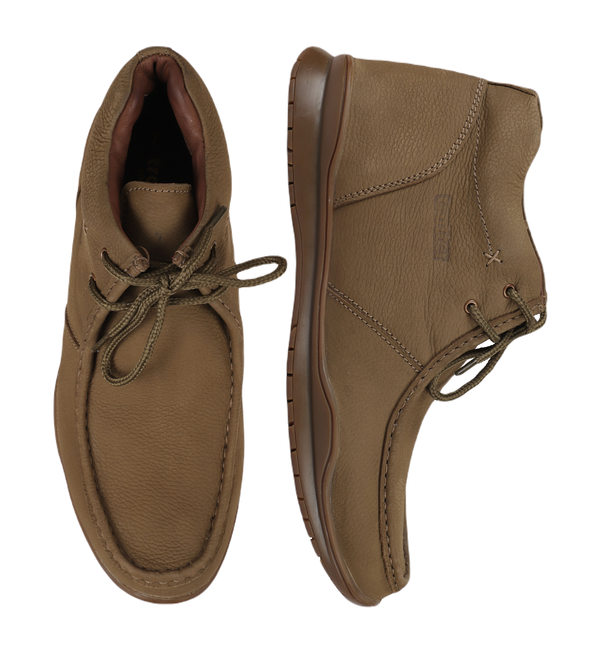 Trotter 6654 Chukka/Lace up boots Olive – Trotter India