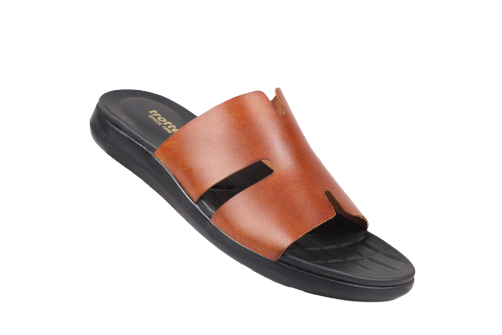 Trotter 0709 Teak O/P Slippers