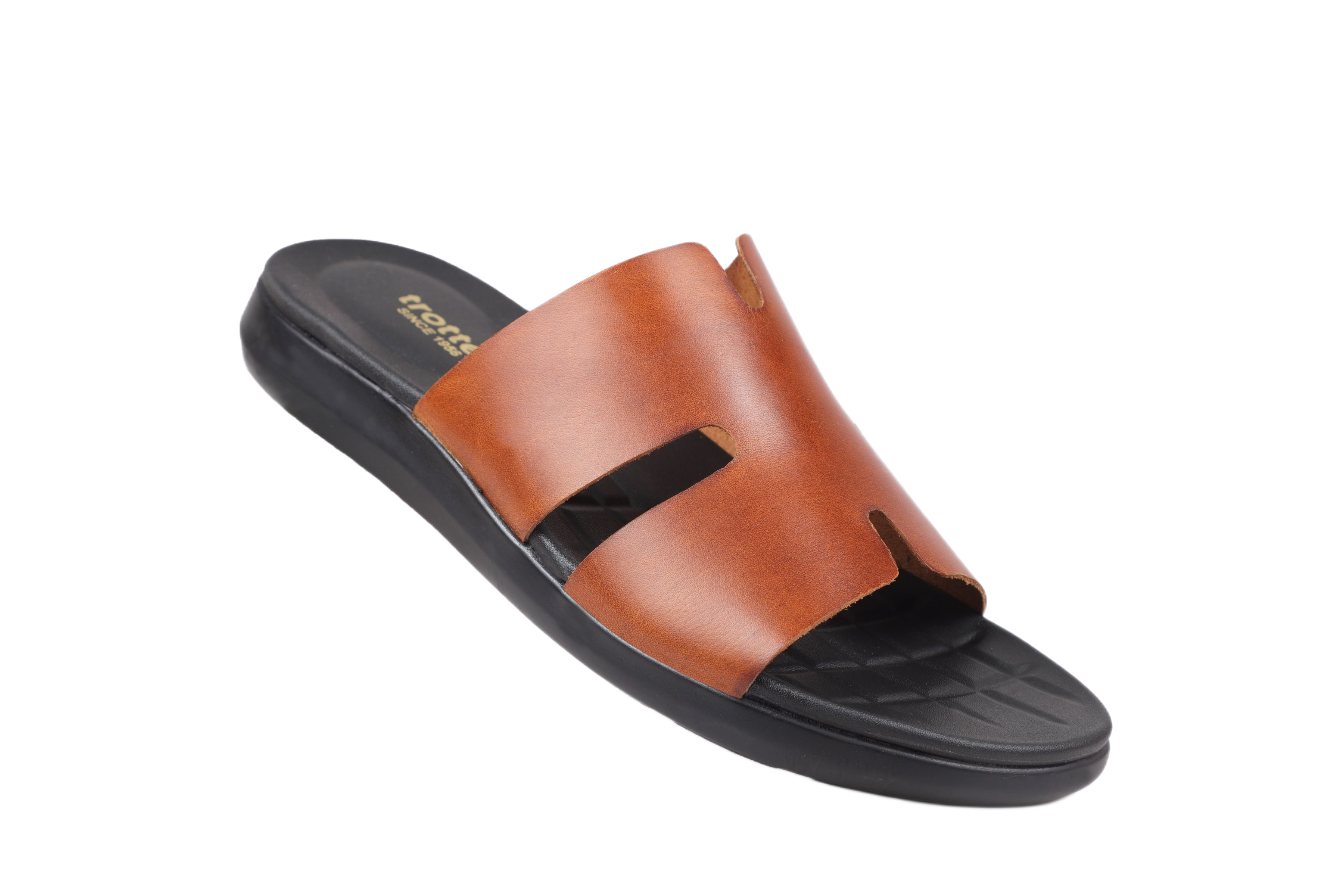 Trotter 0709 Teak O/P Slippers