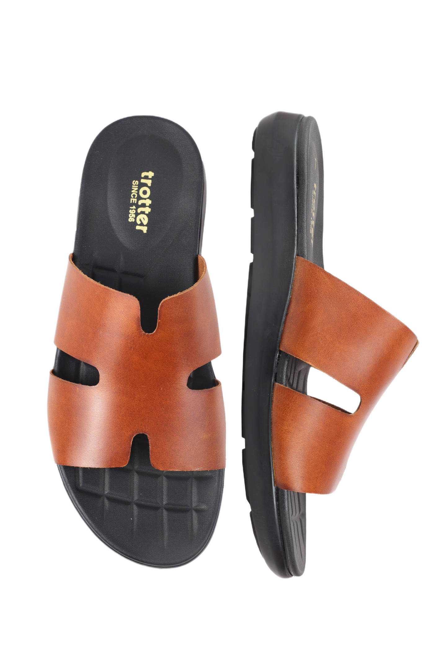 Trotter 0709 Teak O/P Slippers