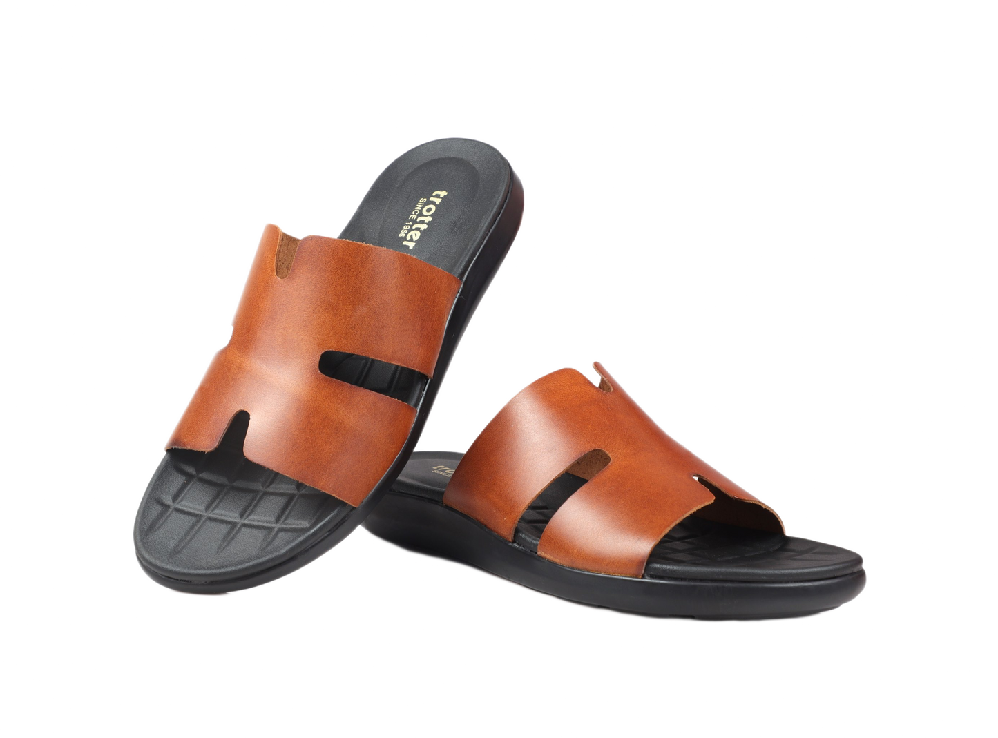 Trotter 0709 Teak O/P Slippers