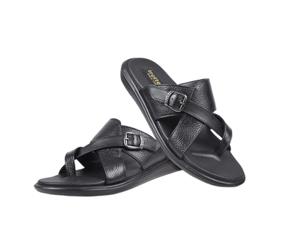 Trotter 0322 Black Slippers
