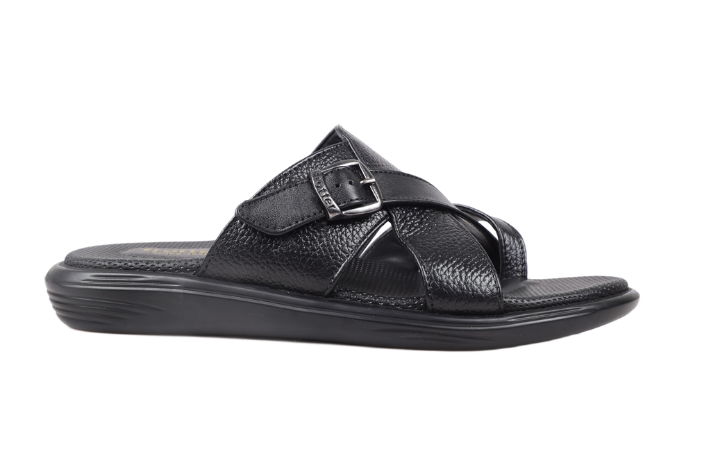 Trotter 0322 Black Slippers