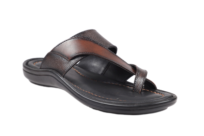 Trotter 0504 Brown Milled Slippers